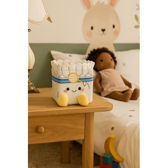 MGM Toy - Squarepal - Badminton - Anti-Stress Plush - 193612 - Memory Foam - Gadget - Gift - Sports - Rehabilitation - Anxiety - Sensory Toy - From 2 Years - Image 2