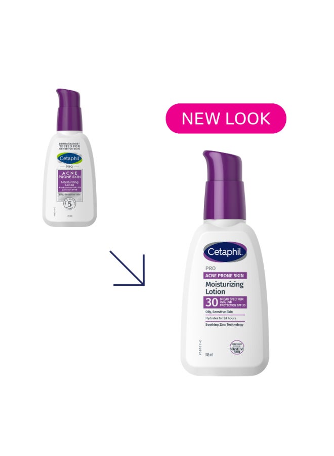 Cetaphil PRO Acne-Prone Skin Moisturizing Lotion SPF 30 - 118ml - Image 2