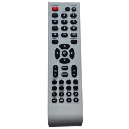 Upix LCD/LED Remote No. RCA06, Compatible/Replacement for Intex LCD/LED TV Remote Control (Exactly Same Remote Will Only Work) - Image 1