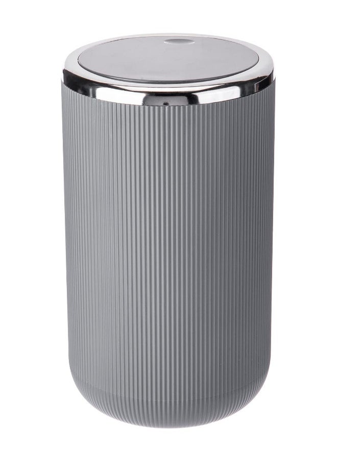 PEROTTI AKDC Perotti Dustbin 6.5L 20Cm X 20Cm X 24Cm Grey  - Image 5