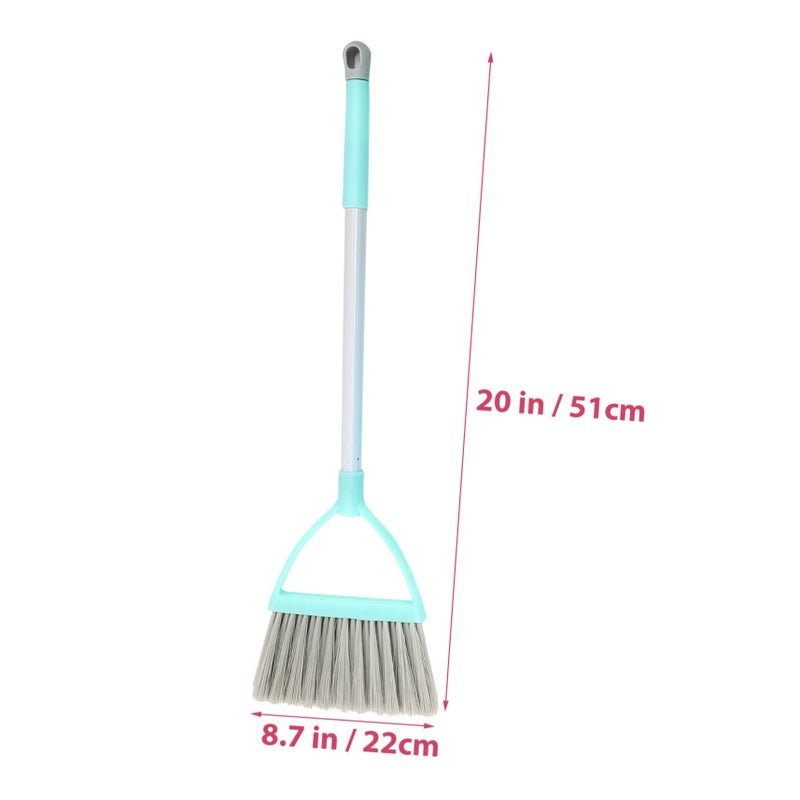 Kids Cleaning Toy Set Portable Mini Broom And Mop With Dustpan Safe For Boys And Girls - Image 3