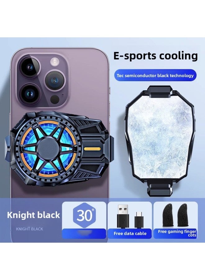 Mobile Phone Radiator Live Broadcast Dedicated Fast Cooling Artifact For AppleFor Iphone Black Shark 2pro One Plus Half Guide-Color:[specially Made E-sports] Tec Forced ◇ Rapid Free Finger Cot  - Image 1