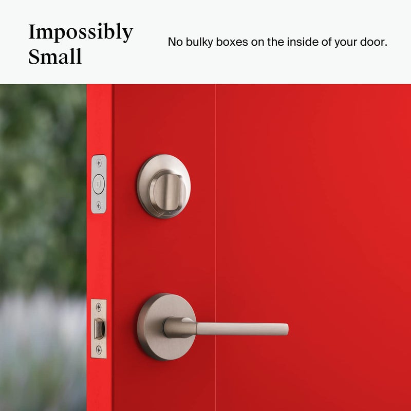 Level Lock Smart Lock - Previous Model - Satin Nickel - Image 2
