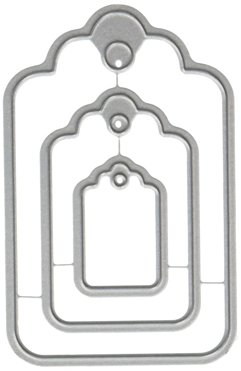 Echo Park Paper Company EPPDIE610 Rounded Tag Die Set Rounded Tag Die Set - Image 2
