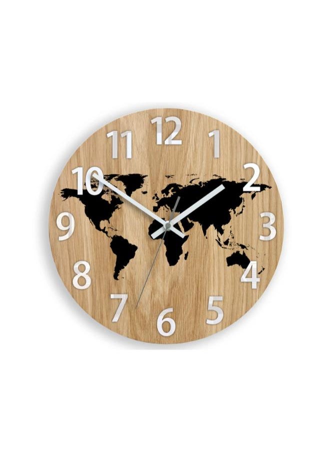 Home Gallery World Map Wall clock  - Image 2