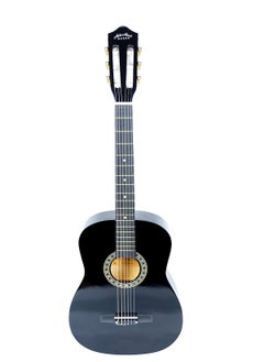 Mike Music 38 inch Classical-Electric Nylon String Guitar, Right, with Bag,Capo,Cable, Picks(Classical-Electric, Black) - pzsku/ZE9E5D7700F0E91286272Z/45/_/1659036027/bd932320-5f64-4457-a45d-8eda7d779484