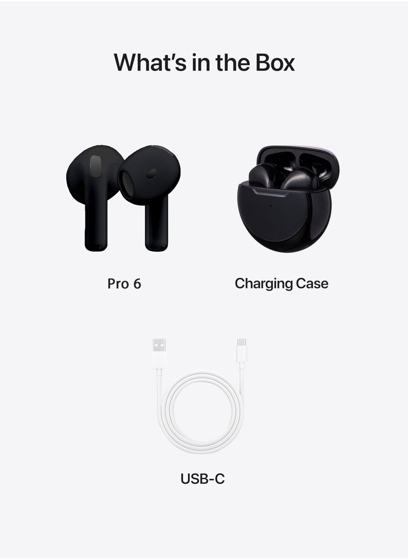 Jourvent Wireless earbuds, Active noise cancellation, High-resolution audio, 5.3 Bluetooth,IPX5 Rating USB-C charging  - Image 5