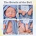 KUICEO Full Silicone Reborn Baby Dolls17 Inch Realistic Newborn Anatomically Correct Boy with Realistic Blood Vessels and SkinSilicone Full Body Lifelike BabyGreat Gift for Childrenwith Gift Box - Image 4