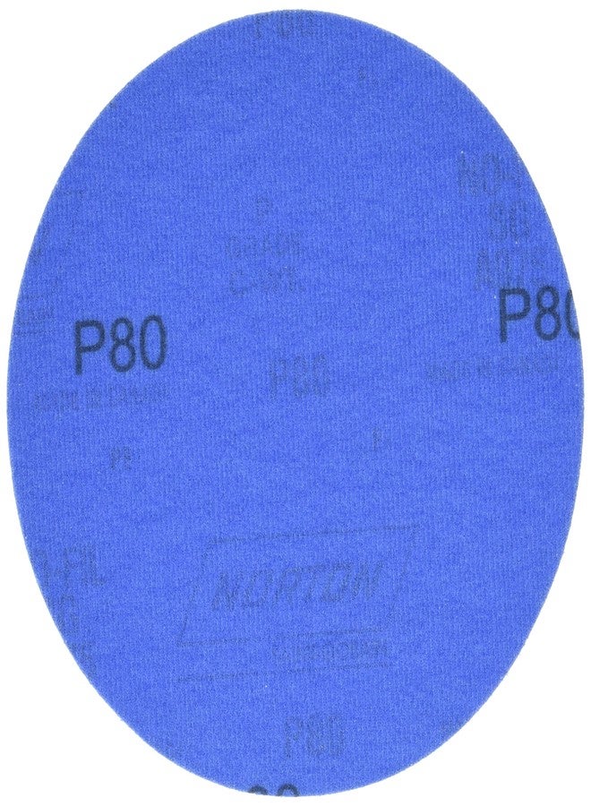 Norton 662611-40532 Dry Ice 6" P80C Grit NorGrip Sanding Disc, (Pack of 50) - Image 2