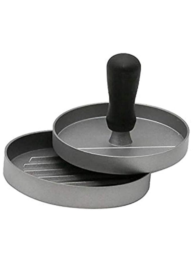 erorex 1 Set Round Shape Hamburger Press Aluminum Alloy Meat Beef Chef Cutlets Grill Burger Tools Kitchen Gadget - Image 1