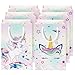 WERNNSAI 16PCS Unicorn Gift Bags Rainbow Unicorn Party Supplies Goodie Bags for Girls Kids Birthday Unicorns Party Favor Bag with Handles Candy Treat Bag for Baby Shower Supplies - Image 3