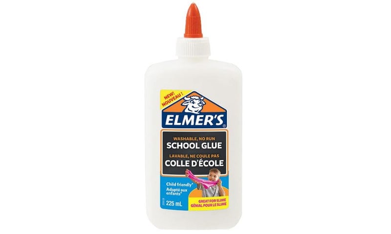 Elmer's White PVA Glue | 225 mL | Washable and Kid Friendly | Great for Making Slime and Crafting - Image 1