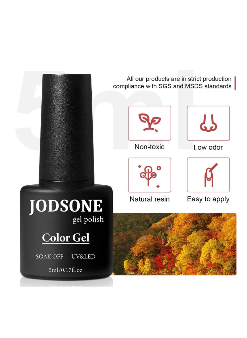 JODSONE - JODSONE Gel Nail Polish Kit with U V Light 32 Colors Gel Polish Nail Kit Soak Off Gel Nail Set Manicure Tools Nail Gel Kit Gifts for Women - Image 1