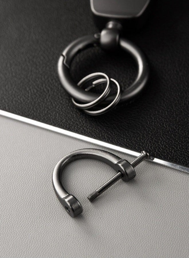 Car Keychain Metal Brown - Image 3