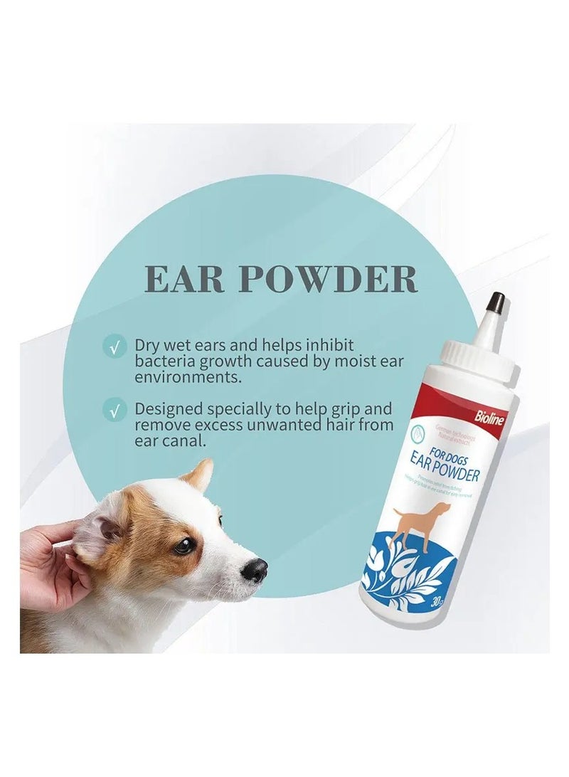 بايولاين مسحوق أذن بيولاين للكلاب 30 جم [الحجم - 30 مل] - Image 2