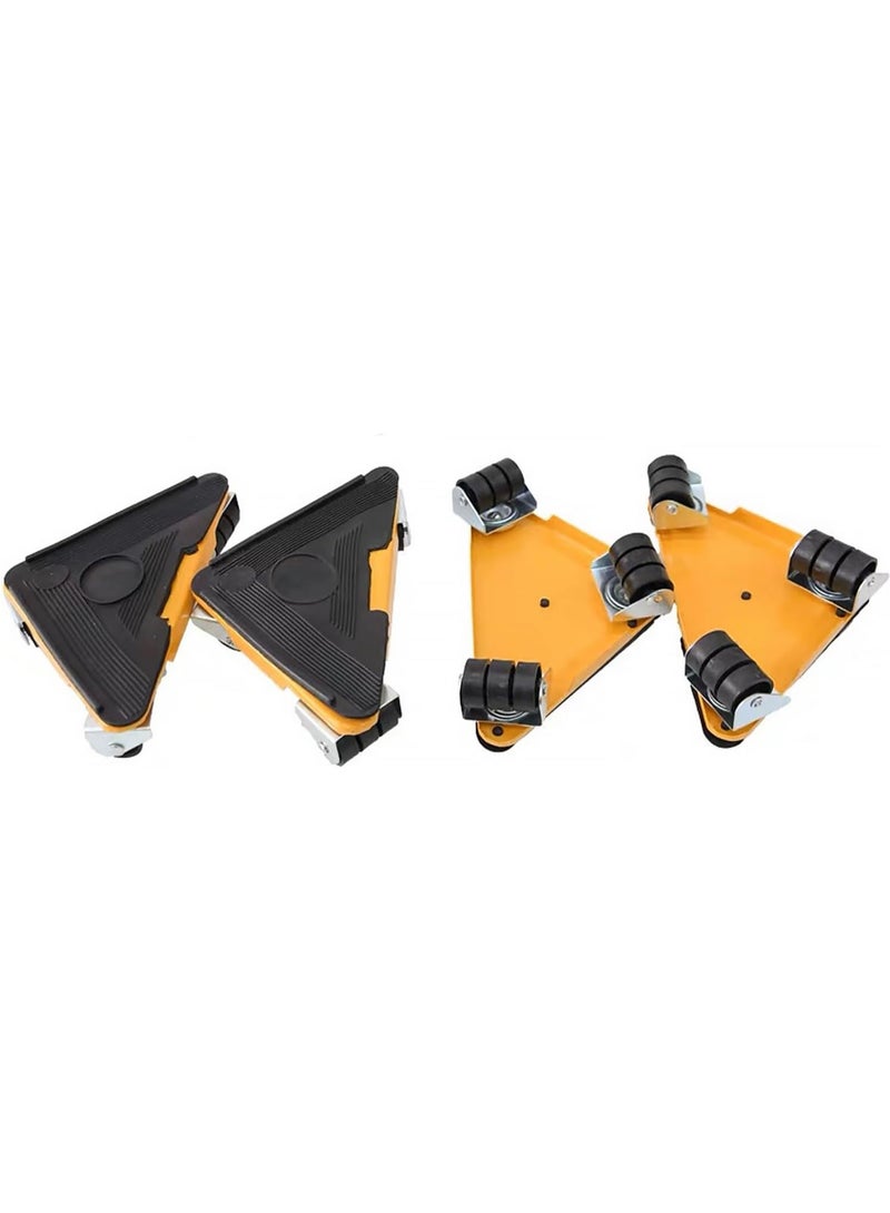 WEHAND 4 Pcs Furniture Moving Tool Set – Heavy Duty Furniture Lifter with Sliders, Roller Wheels & Appliance Mover Kit - Image 1