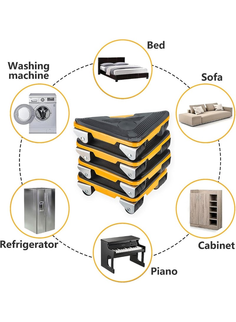 WEHAND 4 Pcs Furniture Moving Tool Set – Heavy Duty Furniture Lifter with Sliders, Roller Wheels & Appliance Mover Kit - Image 5