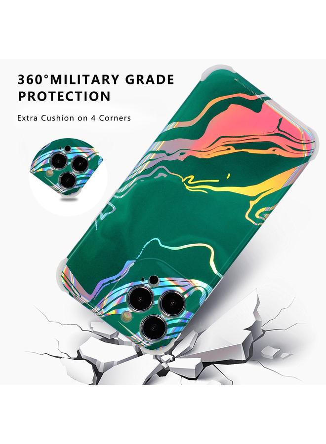 Zaboon Case For iPhone 11 Pro Laser Marble TPU Phone Case - Image 3