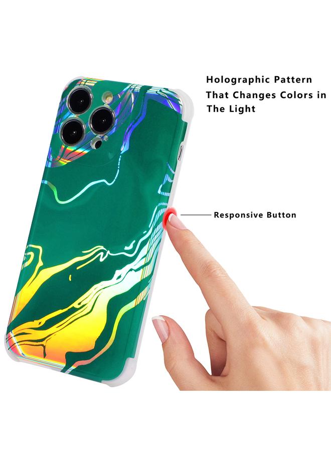Zaboon Case For iPhone 11 Pro Laser Marble TPU Phone Case - Image 2