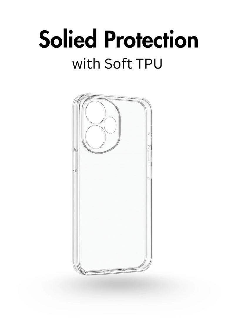 3 in 1 Pack for HONOR 400 5G ,1 Pc Camera Lens Protector ,1Pc Screen Protector Glass, 1 Pc Ultra Clear Case - Image 2