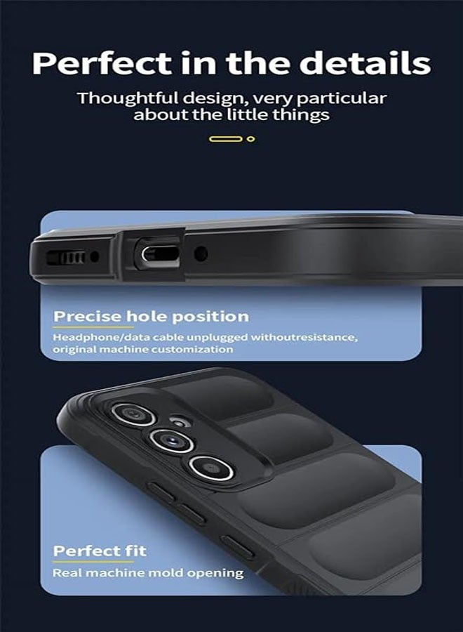 general Compatible with Samsung Galaxy A54 5G skin-friendly silicone soft case, TPU shockproof phone case, Phantom Shield airbag anti-drop protective case - Image 4