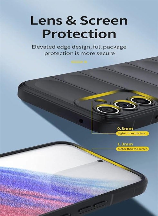 general Compatible with Samsung Galaxy A54 5G skin-friendly silicone soft case, TPU shockproof phone case, Phantom Shield airbag anti-drop protective case - Image 3