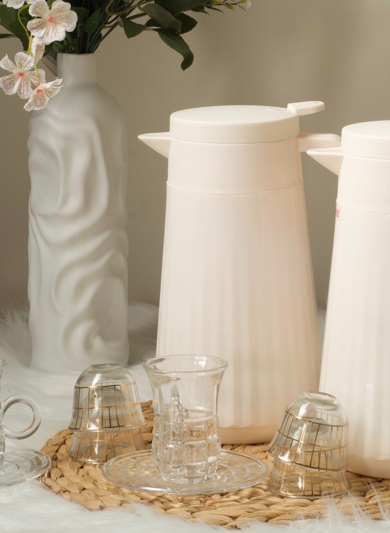 HOMEVEO Fragrant 1-liter thermos set - elegant hospitality and quality performance - Image 2