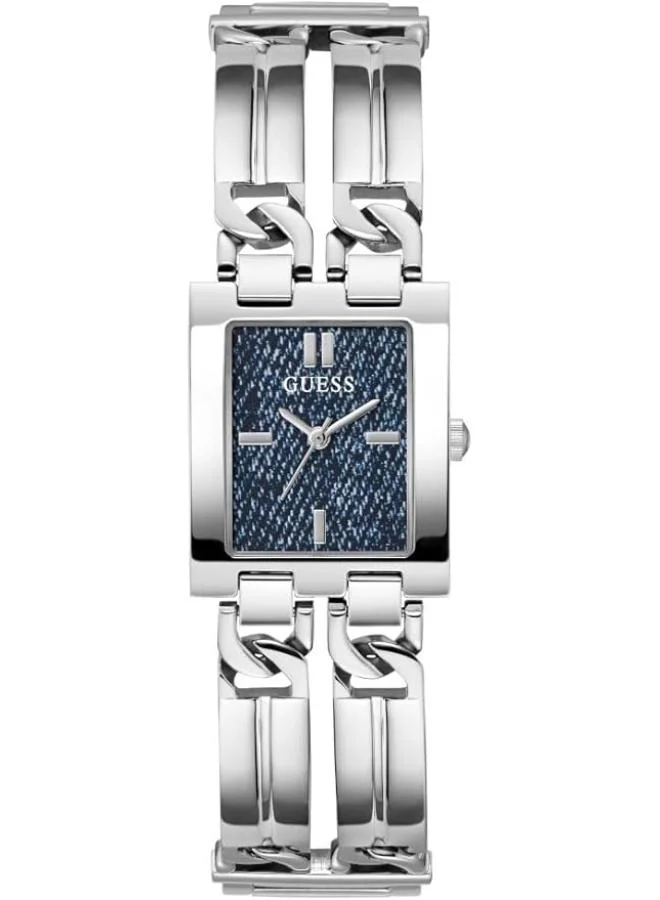 GUESS MOD ID Recycled Steel 24 mm Analog Watch