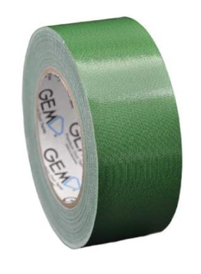جم شريط لاصق دكت تيب جيم بريميوم، عرض 50 مم، طول 25 متر، لاصق قوي للغاية، لون أخضر - Image 3