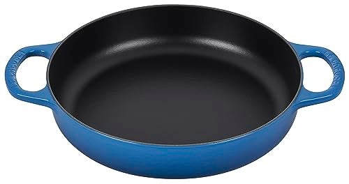 Le Creuset Signature Cast Iron Everyday Pan, 11", Marseille - Image 1