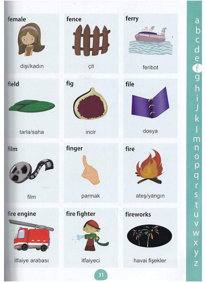 null - My First Picture Dictionary: English-Turkish - Image 1