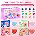 Gocozer Valentines Day Cards for Kids School 28 Pack Gemstone Dig Kit Heart Dig Blocks With Tools Valentines Greeting Cards Classroom Exchange Valentines Gifts Bulk Set for School Valentines Party - Image 4