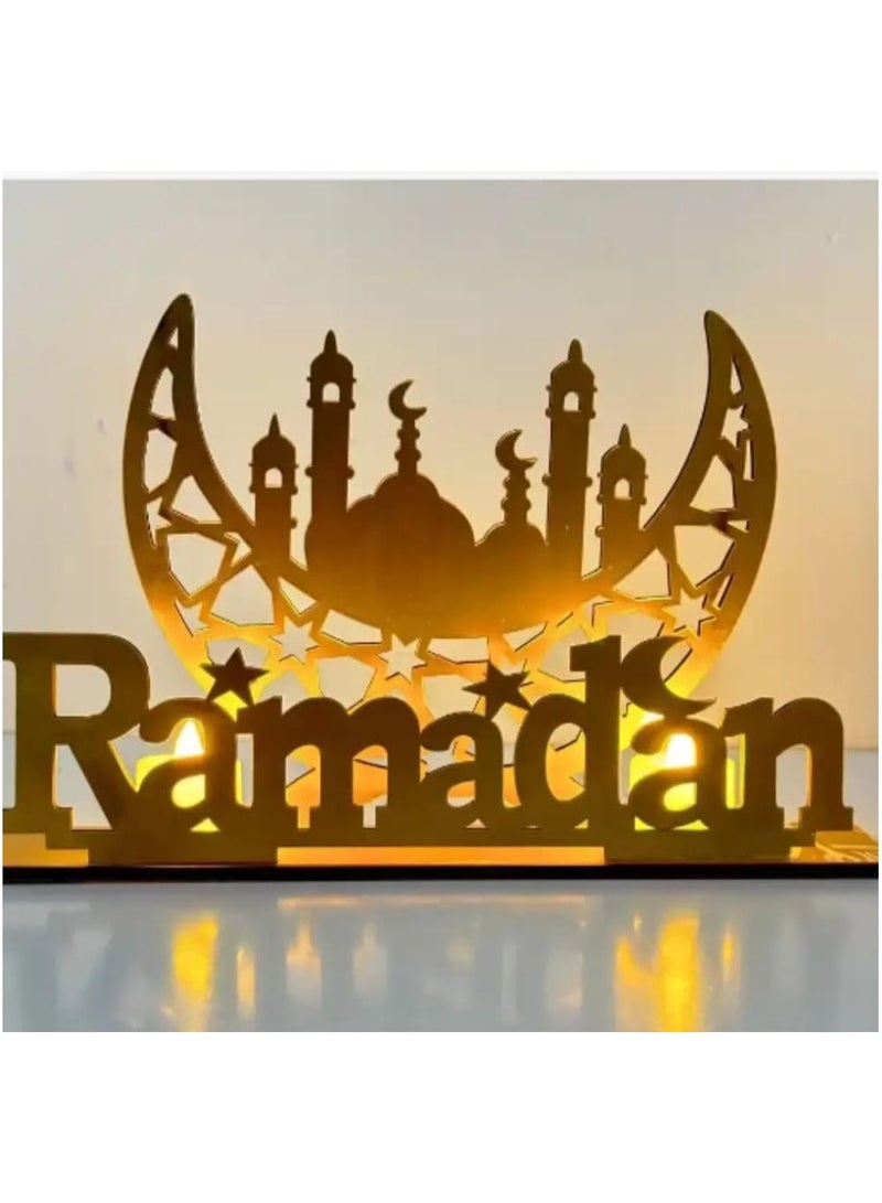 DubaiGallery Ramadan Decorations LED Light Eid Mubarak String Lights for Home Islam Muslim Hajj Kareem Eid al-Fitr, Eid Al-Adha Lantern Decor - Image 1