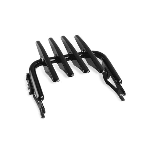 NOVALLA Detachable Stealth Luggage Rack Compatible for Harley Touring Street Glide Road King Electra Glide 2009-later (Black) - Image 1