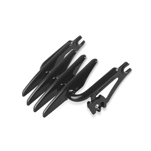 NOVALLA Detachable Stealth Luggage Rack Compatible for Harley Touring Street Glide Road King Electra Glide 2009-later (Black) - Image 5