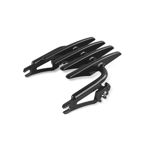 NOVALLA Detachable Stealth Luggage Rack Compatible for Harley Touring Street Glide Road King Electra Glide 2009-later (Black) - Image 3