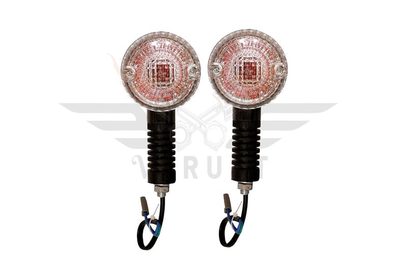 VTRUST Side, Rear Incandescent Indicator Lights for Bajaj Avenger 150, Avenger 200, Yellow, Pack of 2 - Image 2