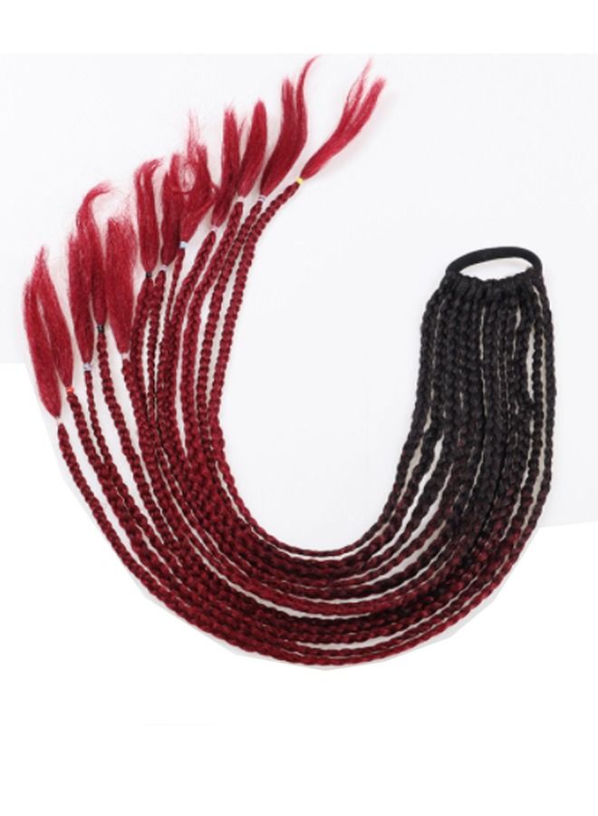 إن كي أكس شعر مستعار مضفر 12 ستراند للنساء