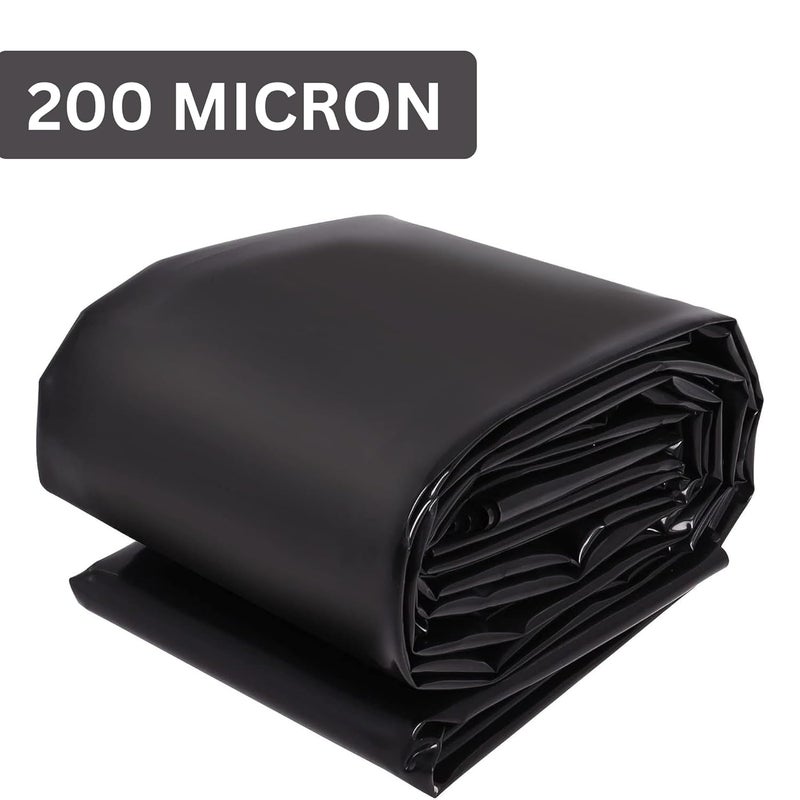SINGHAL HDPE 200 Micron 8 ft x 8 ft Pond Liner Sheet Geomembrane Sheet - Image 2