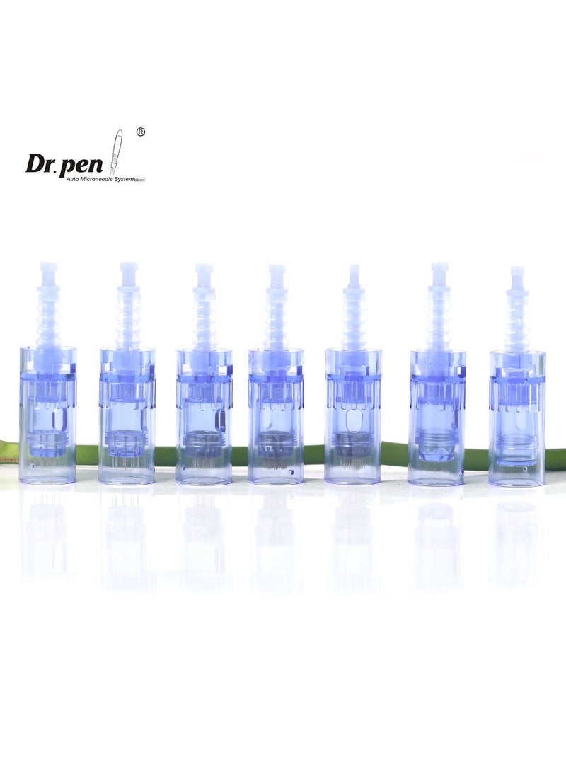 5 pieces of Dr. Pen Derma needles for facial skin brightening, with original needle cartridges for Dermapen M8S, A8S, and A9, 24-pin size. Designed for skin rejuvenation, enhancing facial glow, and treating skin scars, with original cartridges. Dr. Pen device – Dr. Pen Derma Pen – Dr. Pen – derma needles as replacements for pen – Dermapen – needle. - Image 1