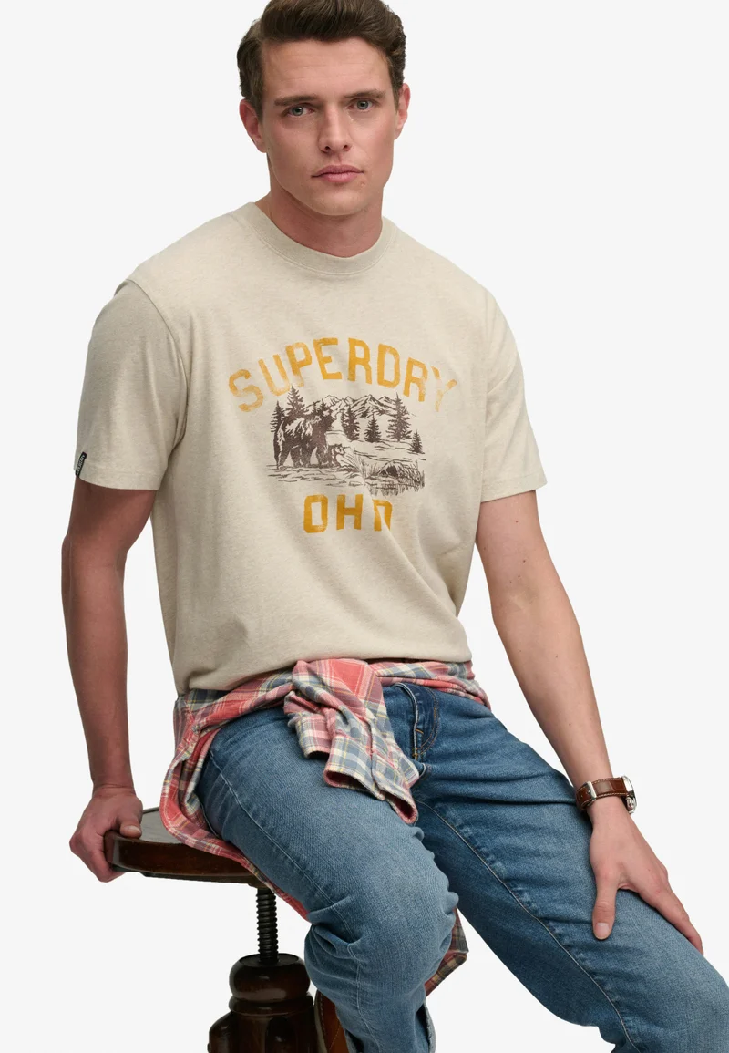 Superdry  Wild Frontier T-Shirt for Men | Best Price UAE