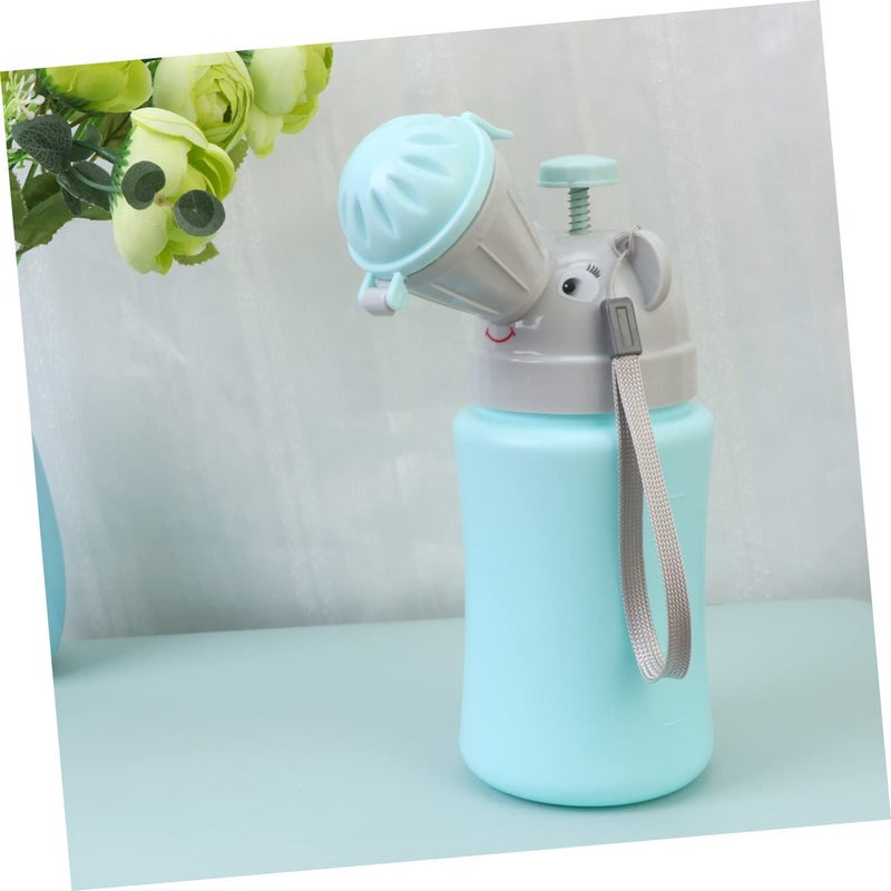 SKY Blue Portable Urinal Bottle For Travel Camping Car Toilet Solution - Image 2