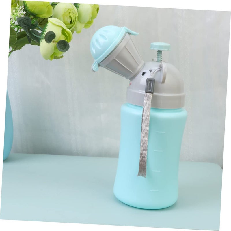 SKY Blue Portable Urinal Bottle For Travel Camping Car Toilet Solution - Image 3
