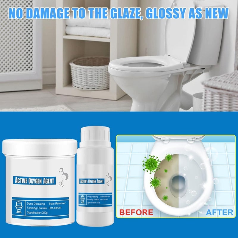 comfrt Toilet Cleaner Foam Powder As Seen on TV, Touch Free Foam Toilet Cleaner, Easy To Help You Solve In Toilet Cleaning (1PCS-250g) - Image 2