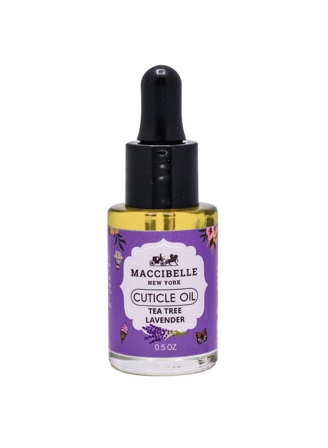 maccibelle Cuticle Oil 0.5 Oz Heals Dry Cracked Cuticles (Lavender) - Image 2