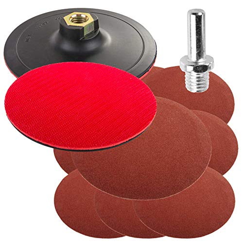 gpp Flap Wood Polishing Sanding Disc for Grinder Paint Remover , 4-inch -5 Pieces - Image 3