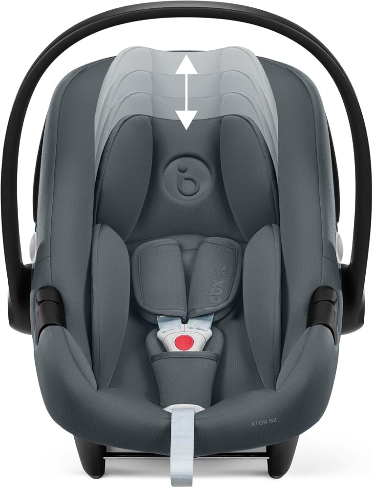 Cybex Aton B2 I Car Seat, Steel Gray - Image 2
