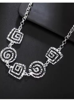 Luxury & Elegant 925 Silver Plated Necklace For Women