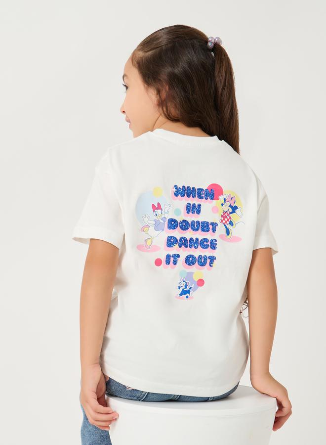 Styli Over size Minnie T-shirt with front and back graphic - Image 1