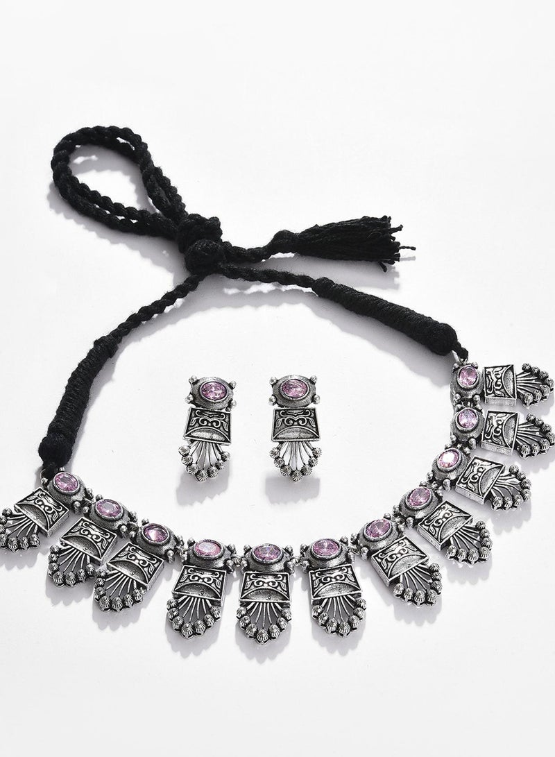 SOHI Contemporary Choker Artificial Necklace Jewellery - Image 1